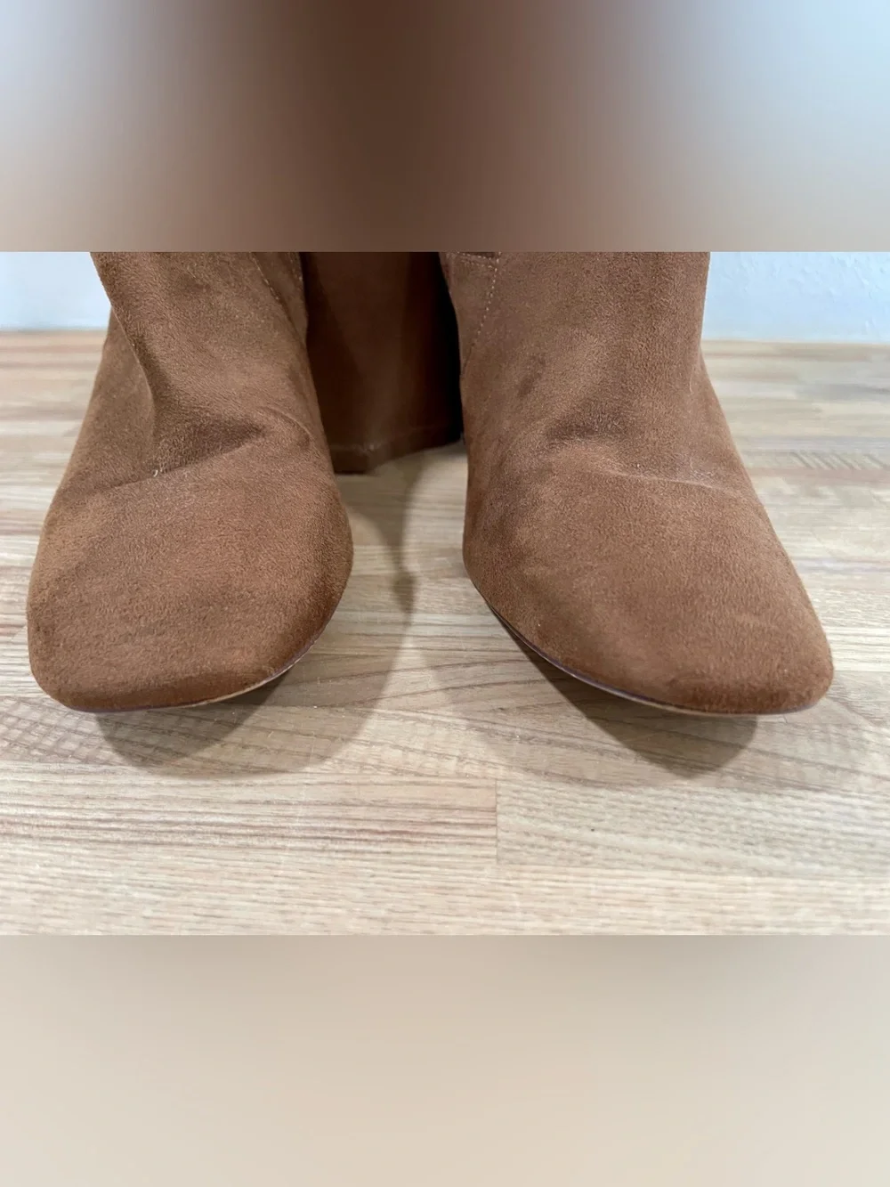 Nine West Xerafinao brown over-the-knee faux suede boots Size 8M